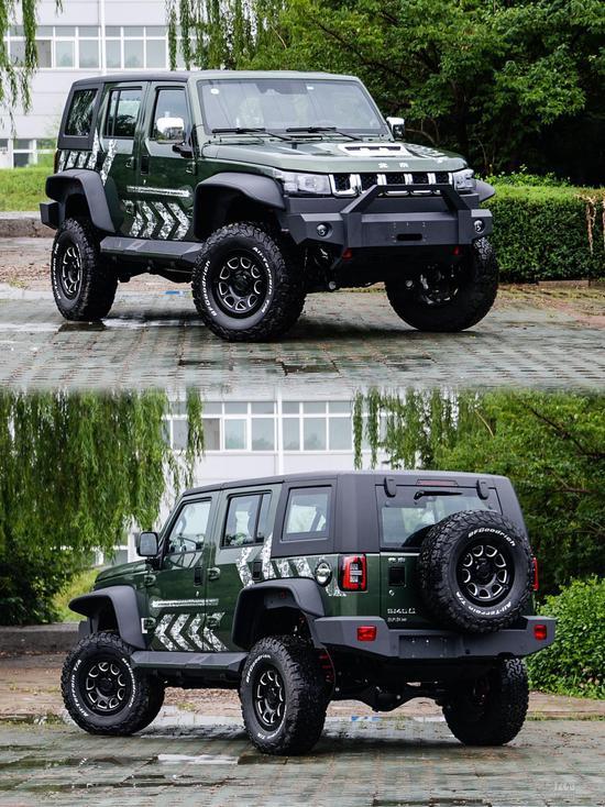 实拍全新BJ40 越野世家的"潮野大单品",实拍全新BJ40 越野世家的"潮野大单品"